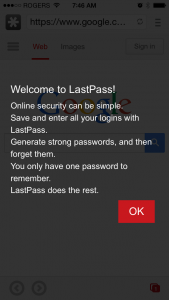 set up lastpass on iphone